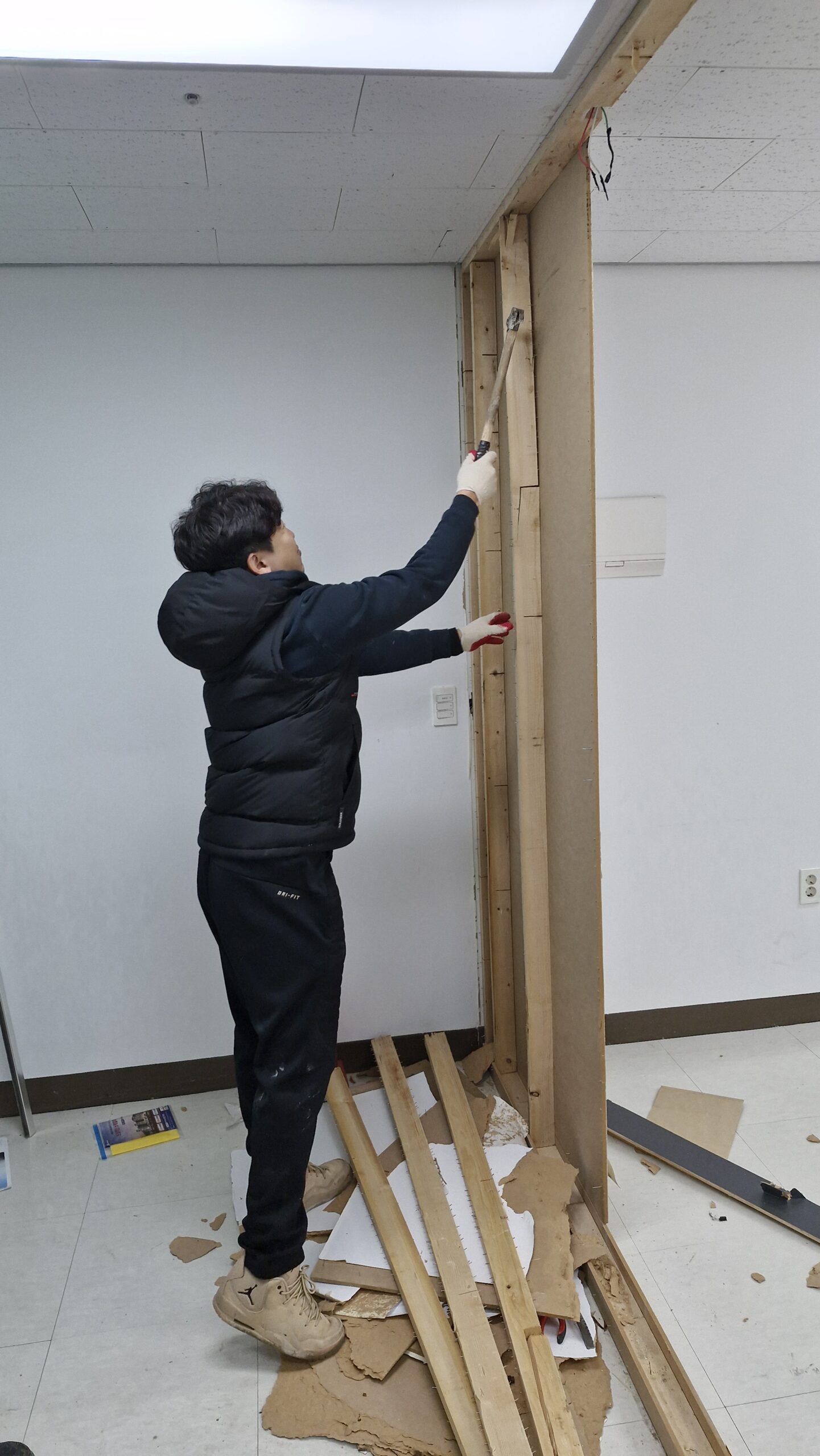 마곡 30평 사무실 철거 현장